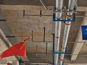 洋县管廊支架的安装方法